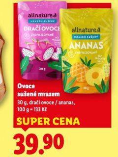 OVOCE SU�EN� MRAZEM