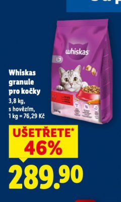 WHISKAS GRANULE PRO KO�KY