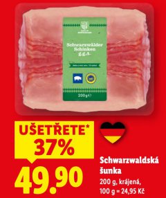 SCHWARZWALDSKÁ ŠUNKA