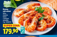 KREVETY CELÉ VAŘENÉ