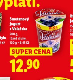 SMETANOV� JOGURT Z VALA�SKA