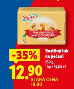 ROSTLINNÝ TUK NA PEČENÍ