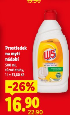 PROSTŘEDEK NA MYTÍ NÁDOBÍ