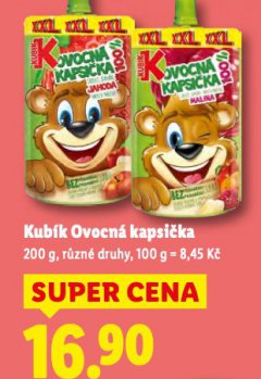 KUBÍK OVOCNÁ KAPSIČKA