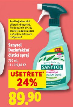 SANYTOL DEZINFEK�N� �ISTIC� SPREJ