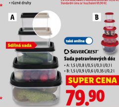 SADA POTRAVINOVÝCH DÓZ