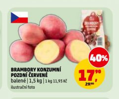 BRAMBORY KONZUMN� POZDN� �ERVEN�