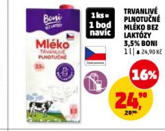 TRVANLIV� PLNOTU�N� ML�KO BEZ LAKT�ZY