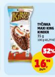 TYČINKA KINDER MAXI KING