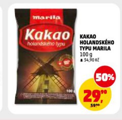 KAKAO HOLANDSK�HO TYPU MARILA