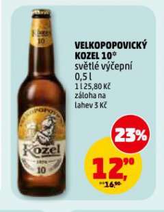 PIVO VELKOPOPOVICK� KOZEL
