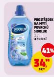 SIDOLUX PROST�EDEK NA MYT� POVRCH�