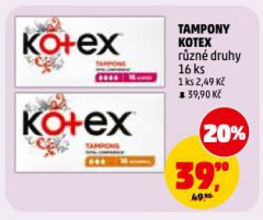 TAMPONY KOTEX