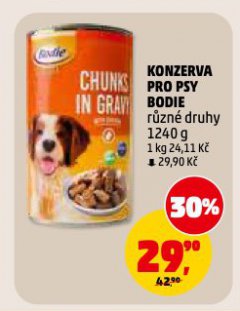 BODIE KONZERVA PRO PSY