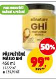 PŘEPUŠTĚNÉ MÁSLO GHÍ