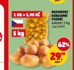 BRAMBORY KONZUMN� POZDN�