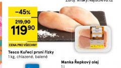 KUŘECÍ PRSNÍ ŘÍZKY