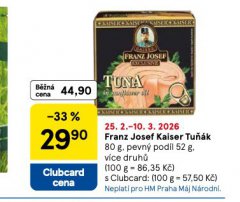 FRANZ JOSEF KAISER TUŇÁK