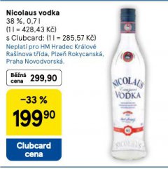 NICOLAUS VODKA