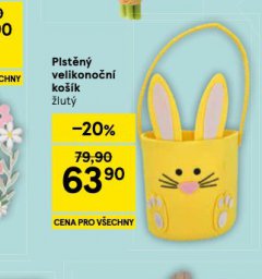 PLSTĚNÝ VELIKONOČNÍ KOŠÍK