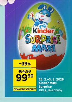 KINDER MAXI SURPRISE