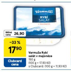 VARMUŽA RYBÍ SALÁT V MAJONÉZE