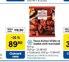 KU�EC� K��DLA VE SLADK� CHILLI MARIN�D�