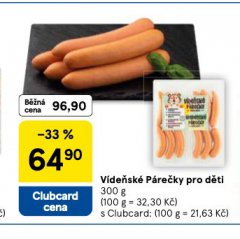 VÍDEŇSKÉ PÁREČKY PRO DĚTI