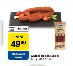 CSABAI KLOB�SA SNACK