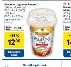 KRAJANKA JOGURTOV� N�POJ