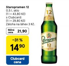 PIVO STAROPRAMEN 12