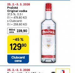 PRA�SK� ORIGINAL VODKA
