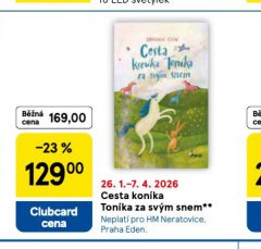 CESTA KON�KA TON�KA ZA SV�M SNEM