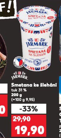 SMETANA KE ŠLEHÁNÍ