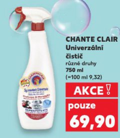 CHANTE CLAIR UNIVERZ�LN� �ISTI�