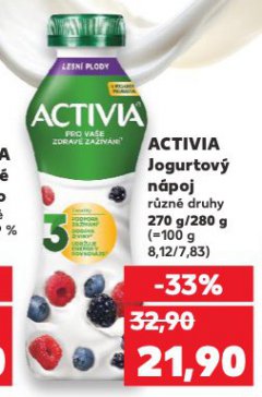 ACTIVIA JOGURTOV� N�POJ