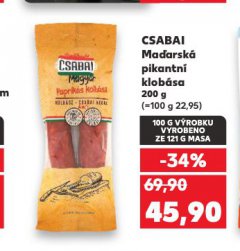 CSABAI MA�ARSK� PIKANTN� KLOB�SA