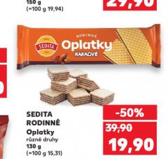 SEDITA RODINN� OPLATKY