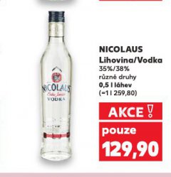 NICOLAUS VODKA
