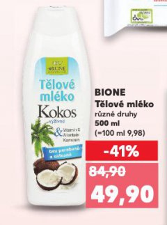 BIONE T�LOV� ML�KO