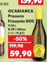 OCABIANCA PROSECCO FRIZZANTE DOC