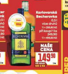 KARLOVARSK� BECHEROVKA