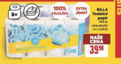 BILLA TOALETN� PAP�R