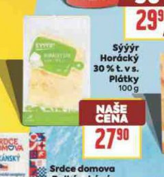 S���R HOR�CK� 30% PL�TKY