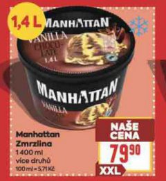 MANHATTAN ZMRZLINA