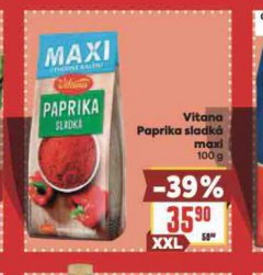 VITANA PAPRIKA SLADK� MAXI