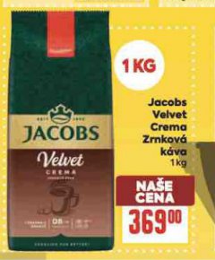 JACOBS VELVET CREMA ZRNKOV� K�VA