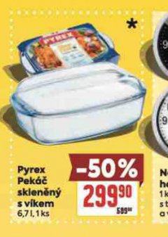 PYREX PEK�� SKLEN�N� S V�KEM