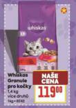 WHISKAS GRANULE PRO KO�KY