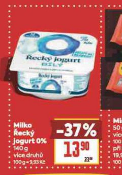 MILKO �ECK� JOGURT 0%